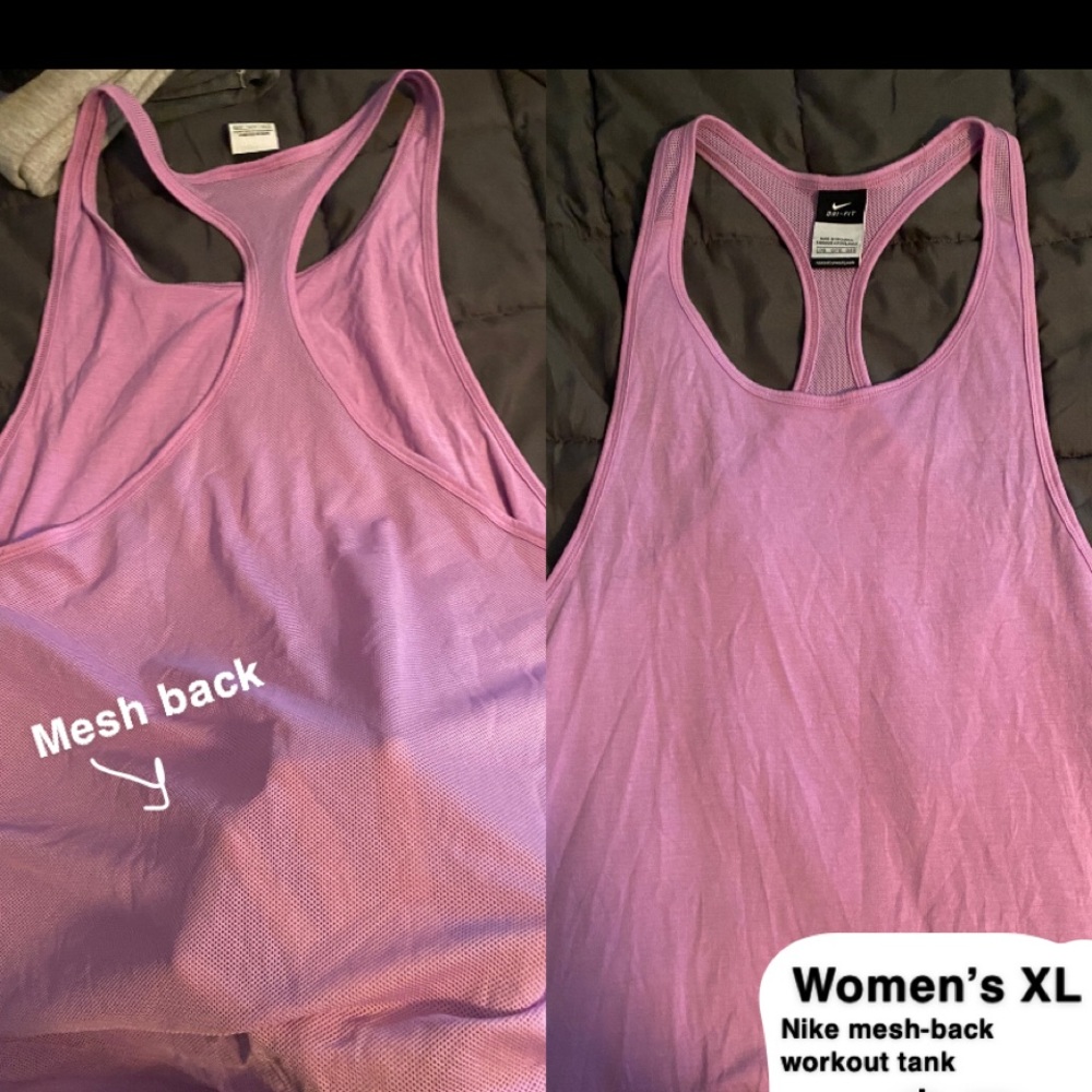 Nike mesh-back Athletic Tank